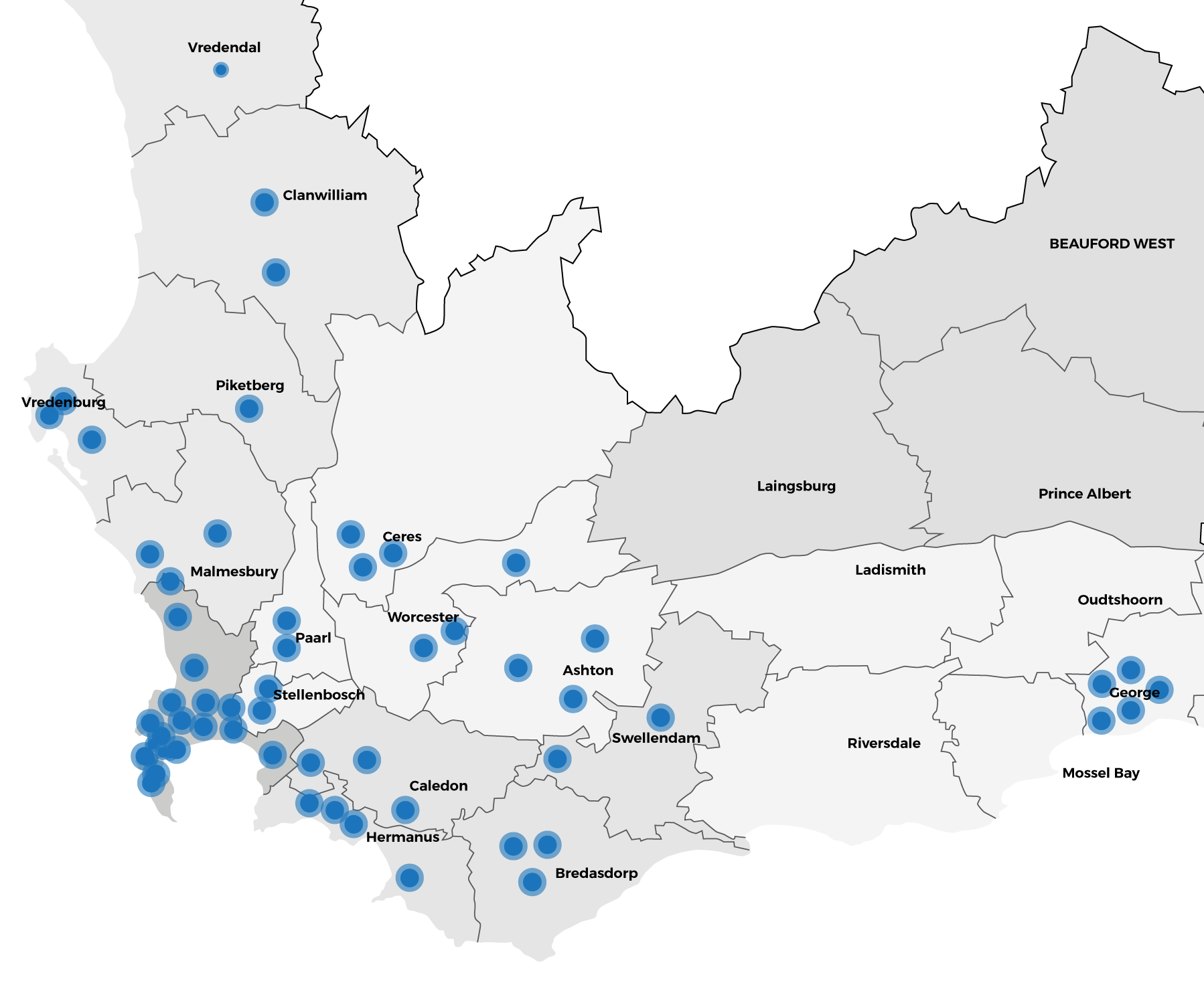 albatross food footprint in Western Cape